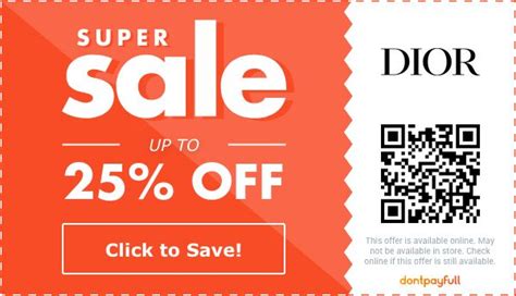 christian dior discounts|Christian Dior discount code.